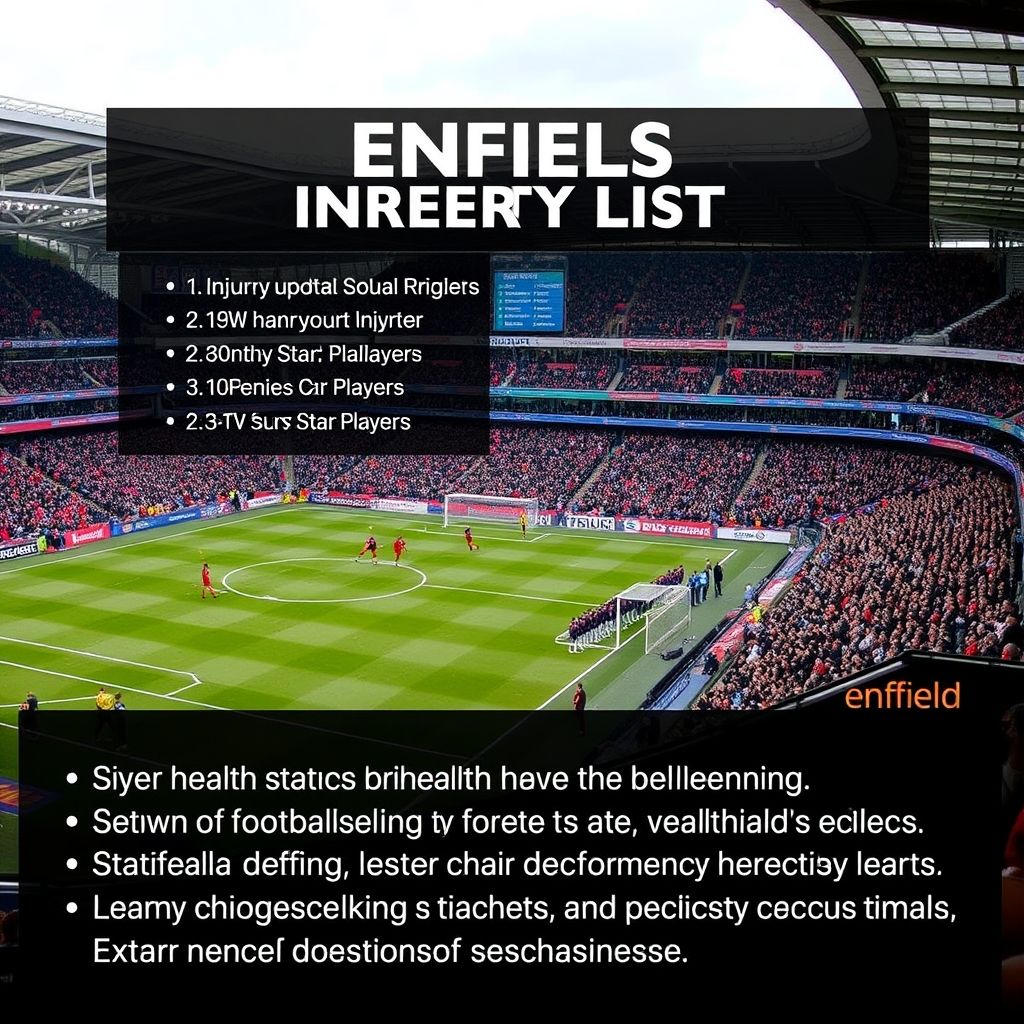 半岛体育下载入口官网-恩菲尔德伤病名单更新，关键球员状态备受关注